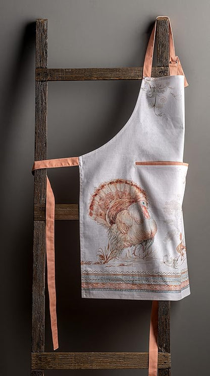 Maison d' Hermine 100% Cotton Apron for women with Pocket Kitchen Chef Apron for Men Cooking Mothers Day Gifts