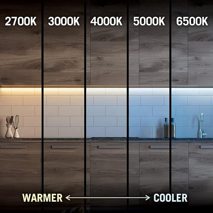 Armacost Lighting RibbonFlex Pro 24V White LED Strip Lights 120 LED/m, 3000K, 8.2 ft 146210