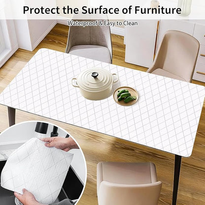 Shelf and Drawer Liner for Kitchen Cabinet,18 in x 30 FT Non-Adhesive Rhombus Cabinet Liners for Shelves Non-Slip Waterproof Kitchen Drawer Liners Contact Paper Shelf Paper with Knife and Tape Measure