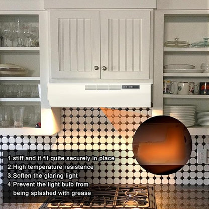 Range Hood Light Lens Cover S99110437 for Broan Nutone 40000 41000 42000 3500 3900 Series Range Hood and Replaces 88169 E2099110437 S99110437 AP3379470, Fits Nutone, Kenmore Range Hoods and more