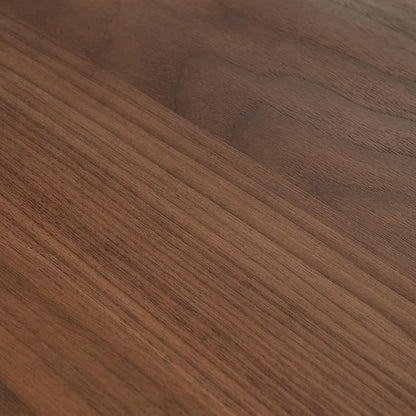 Mid - Century Modern Solid Wood Table with 4 Farmhouse Pcs Tapered Dining Table Legs for Kitchen Island, Bench - Natural Hardwood Replacement Legs (Walnut)