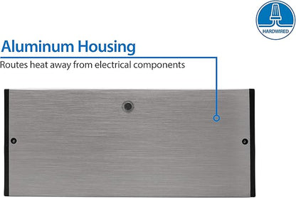 NUC-5 Series 8-inch Nickel Selectable LED Under Cabinet Light (NUC508SNK