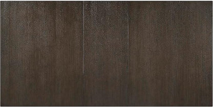 Lexicon Modern Dining Table, Expandable Wooden Kitchen Table with Removable Leaf, Space Saving, Seats for 4-6 People, for Home, Dining Room, 66 Inch-84 Inch, Dark Espresso