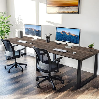 Kaboon 48x30 inches Tabletop, Solid One-Piece Desktop for Sit Stand Desk, Double Desks, L Desk DIY,Wood Countertop Home or Commercial Use,1 inch Thick, Eucalyptus, 30" D x 47.25" W