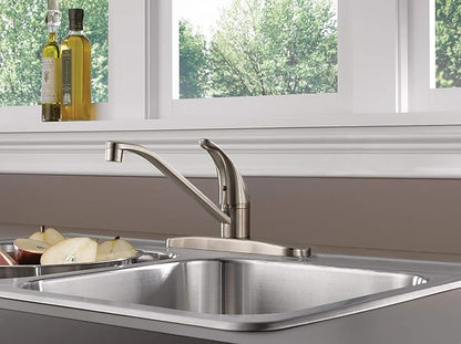 Peerless Single-Handle Kitchen Sink Faucet, Stainless P110LF-SS