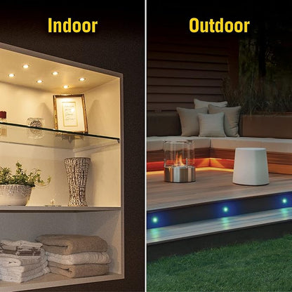 Armacost Lighting RGB Mini Recessed LED Light, Indoor/Outdoor 241127 (Series 2)
