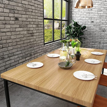 VEELIKE Natural Wood Contact Paper for Countertops Peel and Stick Countertop Contact Paper Waterproof Wood Wallpaper for Cabinets Table 24''x118'' Self Adhesive Counter Top Vinyl Wrap for Kitchen