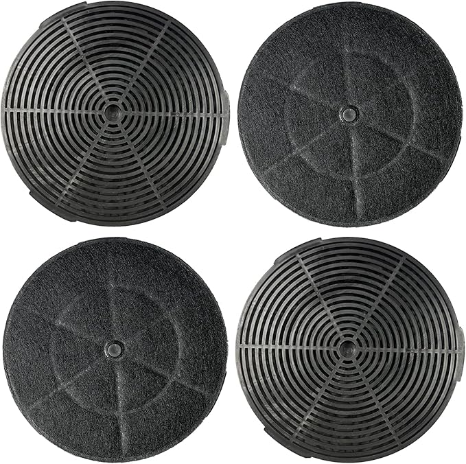 WRHF005S2 Carbon Charcoal filters Fit for Winflo 30 In. Convertible Stainless Steel Glass Island/Wall Mount Range Hood (Set of 4)