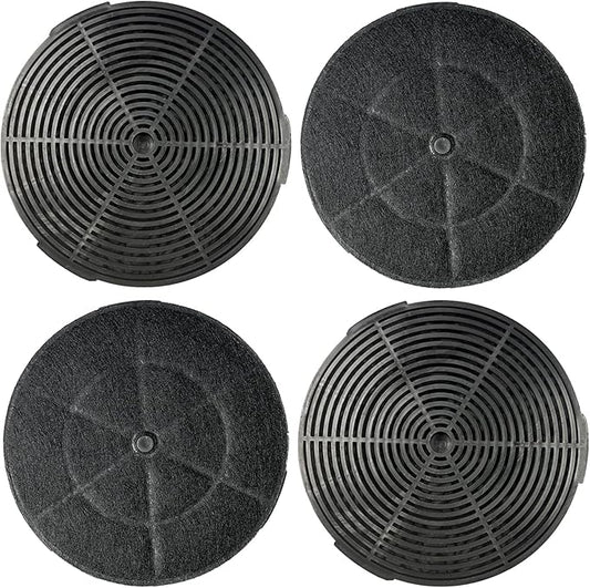 WRHF005S2 Carbon Charcoal filters Fit for Winflo 30 In. Convertible Stainless Steel Glass Island/Wall Mount Range Hood (Set of 4)