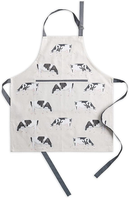 Maison d' Hermine 100% Cotton Apron for women with Pocket Kitchen Chef Apron for Men Cooking Mothers Day Gifts
