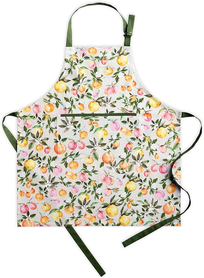 Maison d' Hermine 100% Cotton Apron for women with Pocket Kitchen Chef Apron for Men Cooking Mothers Day Gifts