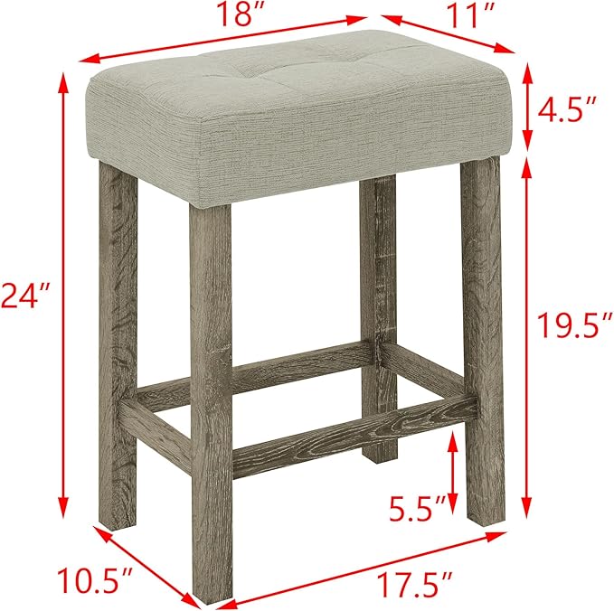 4-Piece Kitchen Island Counter-Table Set with Charging Station, Industrial 59" Dining Tables with 3 Stools, 59 Inch Farmhouse Bar Table Chairs w/USB & Type-C & Power Outlets,Light Brown