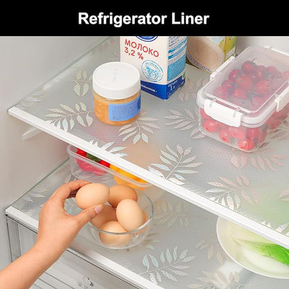 Cooyes Shelf Liner – Premium Non-Adhesive Cabinet & Drawer Liner for Kitchen – Waterproof Shelf Paper with Modern Pattern – Durable EVA Cabinet Mat – Easy to Cut （12" W x 360" L）