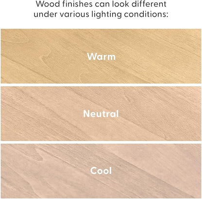 Plank+Beam Modern 56 Inch Console Table, Solid Pine Wood Entryway Table, Narrow Sofa Table for Hallway or Living Room, Blonde