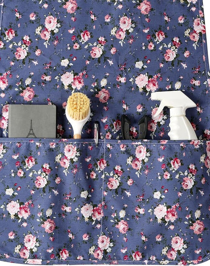 3 pack Women Cobbler Apron Vintage Floral Aprons for Women Chef Bakers Apron for Baking, Cooking, Gardening