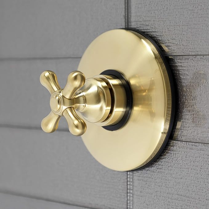 Kingston Brass KB3007AX Vintage Volume Control, Brushed Brass