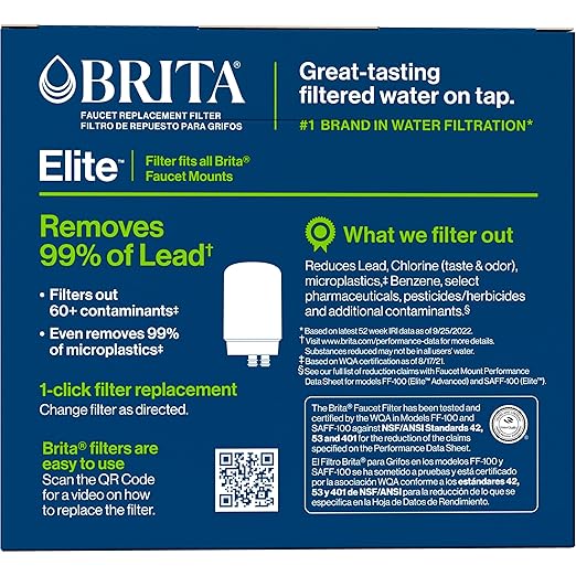 BRITA ON TAP FAUCT REPL FILTR Size: 2-PAK