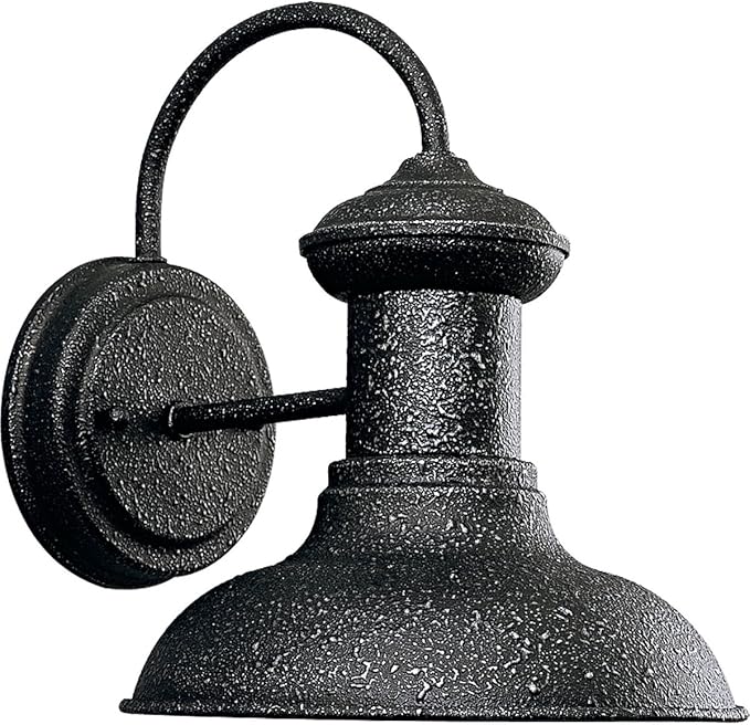 Progress Lighting P5721-71 Brookside Outdoor, 8-Inch Width x 9-3/4-Inch Height, Black