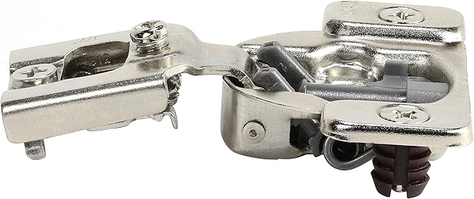 50 Pack DTC 1/2" Overlay Soft Close 105 Degree 2 Cam Press in Face Frame Concealed Cabinet Hinge 6-Way Adjustable, H8E055H