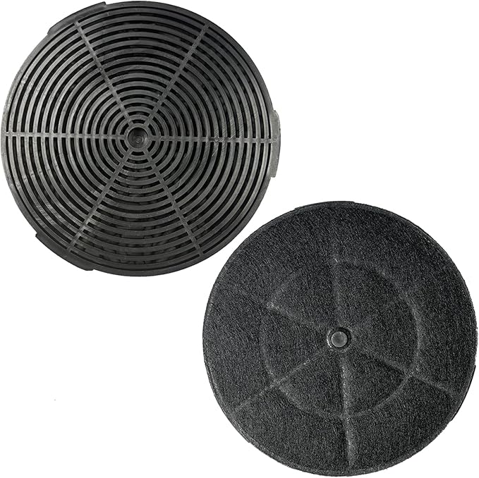 2 Set WRHF005S2 Charcoal Filters Replacement for Winflo 30 Inch Convertible Stainless Steel Glass Island Wall Mount Range Hood W103C30, WH152C36D, W101C30, WH155C30HR