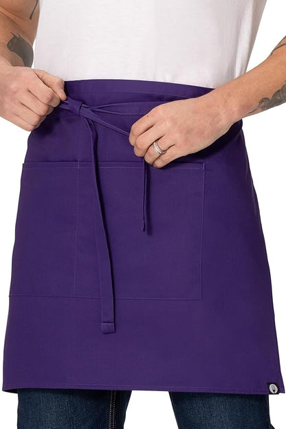 Chef Works Unisex Half Bistro Server Apron