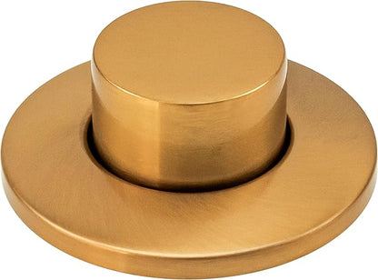 Westbrass ASB-RB3-18 Sink Top Waste Disposal Replacement Air Switch Trim Only, Raised Button, Brushed Bronze