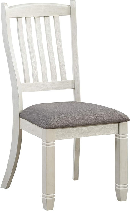 Lexicon Saratoga Dining Chair (Set of 2), Antique White