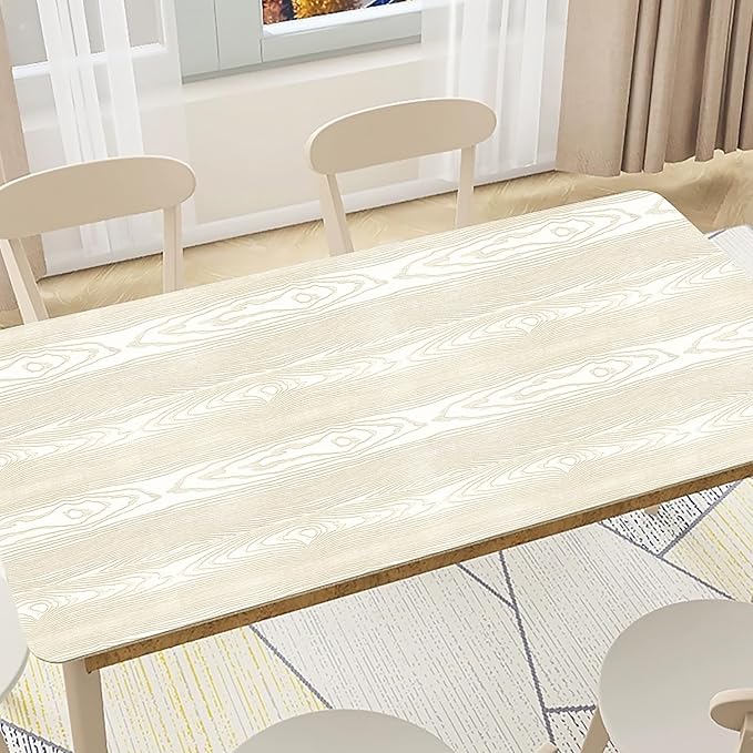 Yun-aeon Beige and Gold Wood Contact Paper 17.3"x200" Rustic Wooden Peel and Stick Wallpaper Removable Self-Adhesive Wallpaper Wood Grain Contact Paper for Countertops Cabinets