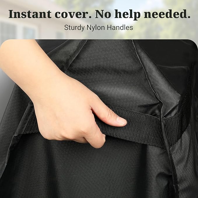 MR. COVER Outdoor prep table cover 52 inch for Keter Unity XL Outdoor Rolling Table Cart, 600D Heavy Duty Waterproof for Grill Dining Kitchen Island cart Protective, Outdoor Storage Cabinet Cover