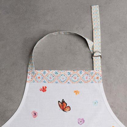 Maison d' Hermine 100% Cotton Apron for women with Pocket Kitchen Chef Apron for Men Cooking Mothers Day Gifts