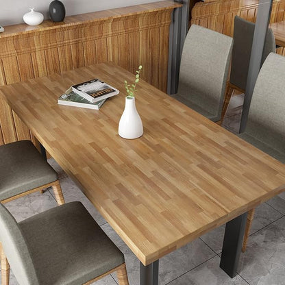 CRE8TIVE Wide 24"x354" Brown Butcher Block Contact Paper for Countertops Waterproof Self Adhesive Wood Peel and Stick Wallpaper Shiplap Wood Panel Look Removable Wallpaper for Bedroom Bathroom Walls