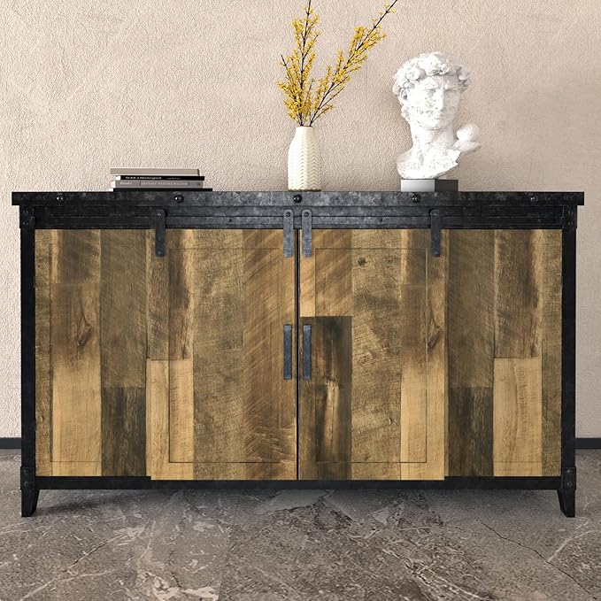 WESTICK Brown Wood Contact Paper Peel and Stick Countertops Waterproof Wood Wallpaper Removable Vintage Wooden Grain Contact Paper for Cabinets Kitchen Tables Office Desk Camper Walls 15.8" x 196"
