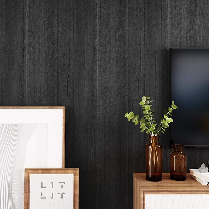 WESTICK Wood Peel and Stick Countertop Contact Paper Waterproof Wood Grain Vinyl Wrap for Kitchen Cabinets Drawers Self Adhesive Countertop Wallpaper for Tables Kitchen Office Desk DIY 12"x120"