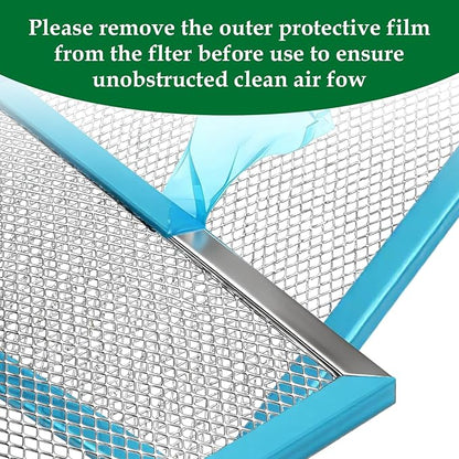 Stove Hood Vent Filter 11-1/4" x 11-3/4" BPQTAF S99010316 Compatible with Broan Range Hood Filter Replacement - 2 Pack