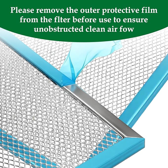 Stove Hood Vent Filter 11-1/4" x 11-3/4" BPQTAF S99010316 Compatible with Broan Range Hood Filter Replacement - 1 Pack