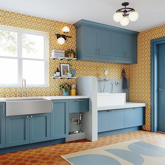 Signature Hardware 447795 Sitka 33" Farmhouse or Undermount Single Basin Stainless Steel Kitchen Sink