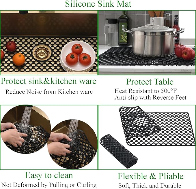 33 Inch Gold Drop In Kitchen Sink with Faucet Combo-Brovy 33x19 Drop-In Top Mount Kitchen Sink Brushed Gold 18 Gauge Deep Single Bowl Kitchen Sink with Mat&Drainer
