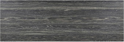 Merax Industrial Bar Table Set with Power Outlet, 4-Piece Counter Height Dining Set with Linen Fabric Stools for Kitchen, Breakfast Nook, Game Room,Black Gray+ Gray