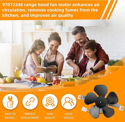 AMI PARTS 97012248 Range Hood Fan Motor Fit for Bro-an and Nu-Tone 40000 and 42000 Series Stove Range Hood - Replces BP17, S97012248, 99080492,99080533, 99080363, 99080410, AP4527731