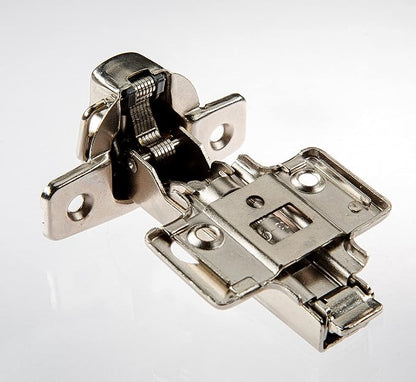 Soft Close Cabinet Hinge Set. 20 Frameless Full Overlay Cabinet Hinges for Kitchen Cabinets with Adjustable Closing Speeds.