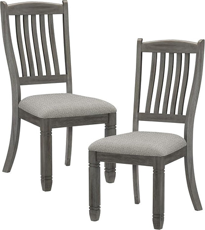 Lexicon Saratoga Dining Chair (Set of 2), Antique Gray