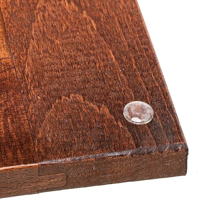 Decobasics 1/2" Overlay Matte Black Cabinet Hinges (2 Pair -4 Pcs) Self Closing Bath & Kitchen Cabinet Hinges Black Flush Mount w/Door Bumpers & Upgraded Screws