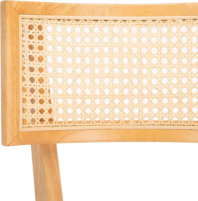 SAFAVIEH Home Collection Galway Natural 27-inch Seat Height Counter Stool for Kitchen Island Breakfast Nook
