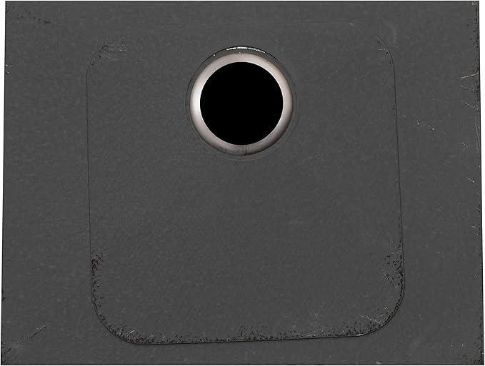 MSI 23 Inch Undermount Single Bowl 16 Gauge Stainless Steel Kitchen Bar Sink and Strainer