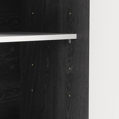 South Shore Kitchen Island, Gray Oak and White