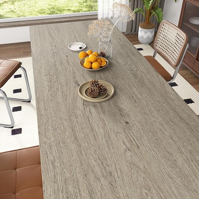 WESTICK Wood Grain Contact Paper Peel and Stick Countertops Waterproof Wood Look Wallpaper Stick and Peel Wood Contact Paper for Cabinets Kitchen Table Bedroom Dresser Desk 15.8" x 78"