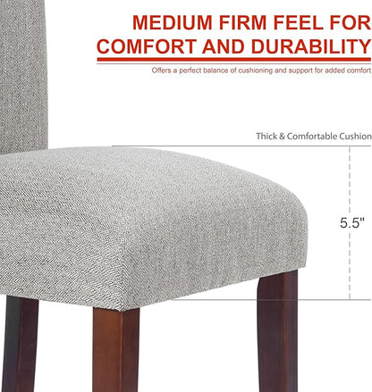 HomePop Classic Parsons Dining Chair - Light Gray (Single Pack)