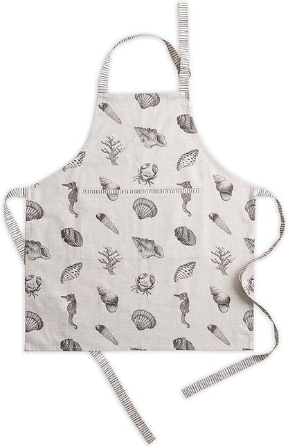 Maison d' Hermine 100% Cotton Apron for women with Pocket Kitchen Chef Apron for Men Cooking Mothers Day Gifts
