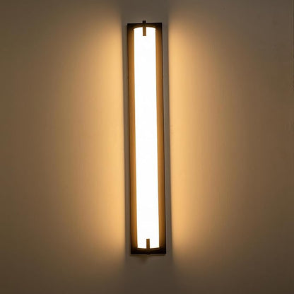 LED Vanity Light Bar, 29.75 in. Dimmable Bathroom Light Fixture Over Mirror, 24W Bathroom Wall Sconce Vanity Lighting, Oil Rubbed Bronze Bath Wall Lamp, Warm White 3000K, ETL Listed