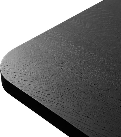 Casaphoria 79" Rectangular Dining Table for 6-8 People, Modern Farmhouse Style with 8-Leg Design for Kitchen, Living Room & Dining Room, Black